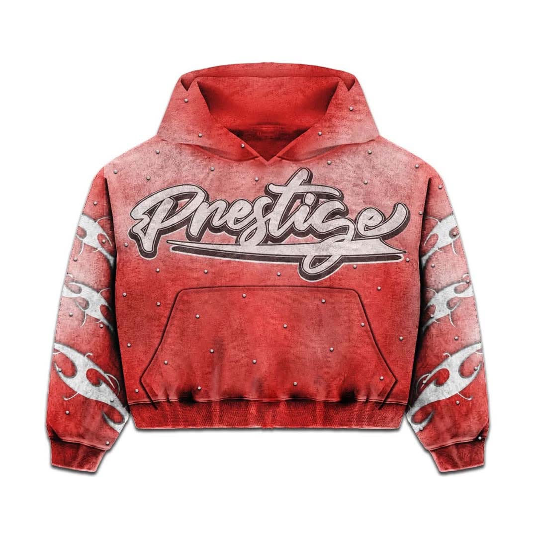 Red hoodie Prestige hoodie